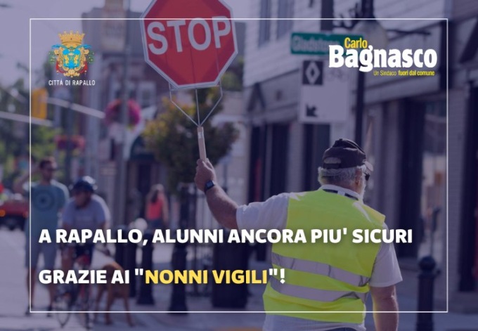 Arriva a Rapallo il “nonno vigile”