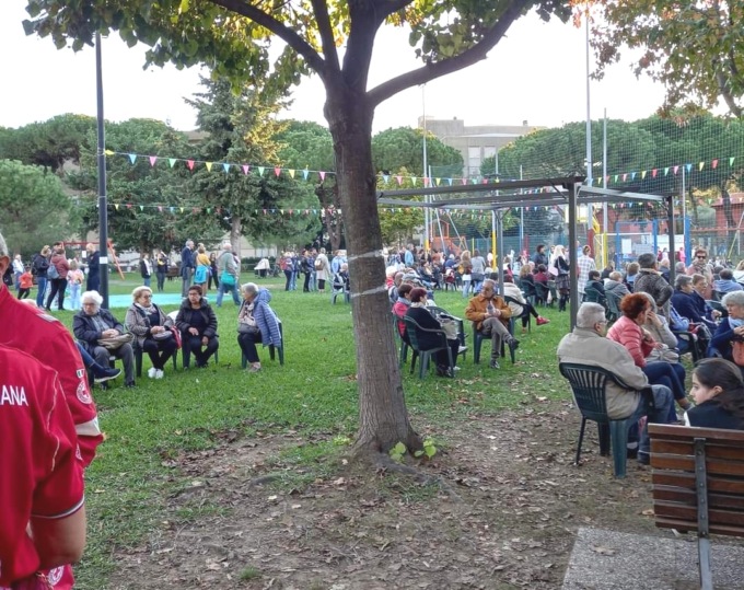 Castagnata al Parco Mandela