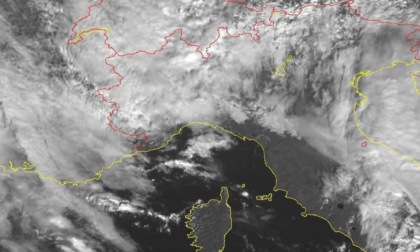 In arrivo temporali sulla Liguria
