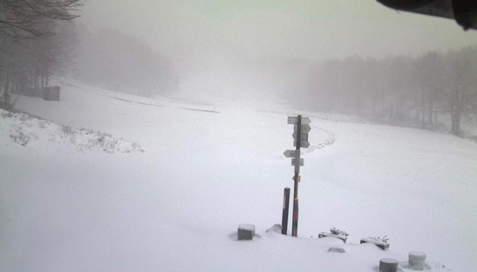 Prima neve a Santo Stefano d’Aveto