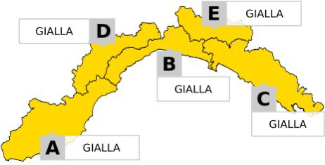 Prolungata l’allerta fino alle 20: e domani nuova allerta su tutta la Regione