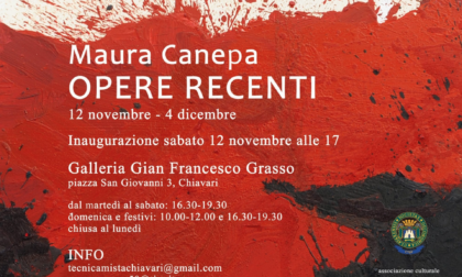 Società Economica di Chiavari, Galleria G.F. Grasso ospita “Maura Canepa, opere recenti”