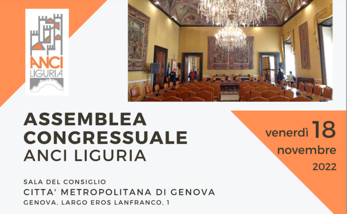 Anci Liguria, il 18 novembre il rinnovo