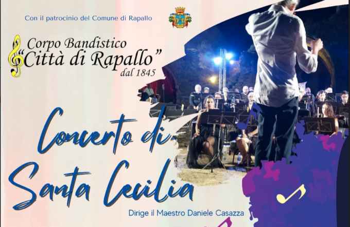 Rapallo, il corpo bandistico per Santa Cecilia