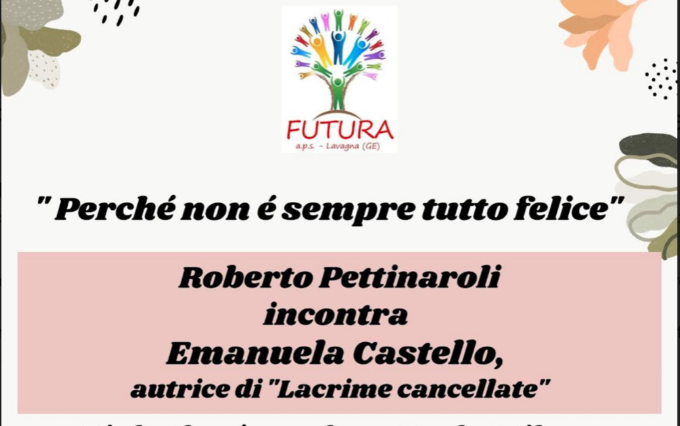 Associazione Futura, martedì l’incontro “Perché non è sempre tutto felice”