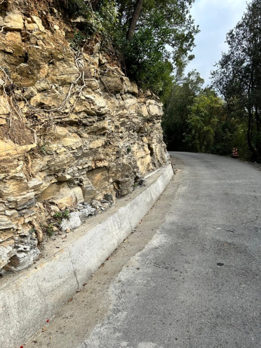 Recco, conclusi i lavori di canalizzazione delle acque in via Verzemma