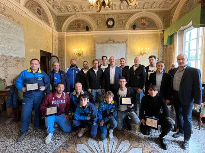 La premiazione di atleti e associazioni sportive chiavaresi
