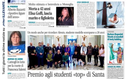 Il Nuovo Levante da oggi in edicola