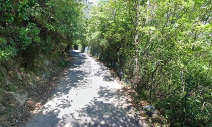 Rischio caduta massi, strada chiusa a Rapallo