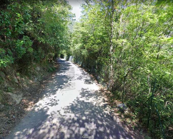 Rischio caduta massi, strada chiusa a Rapallo