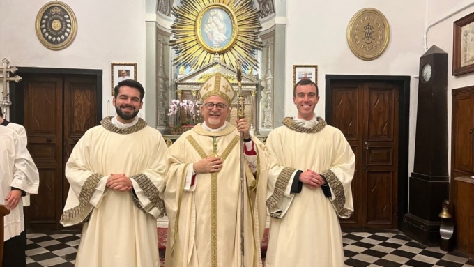Emiljano Malia e Fabio Torri ordinati diaconi