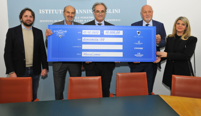 L’ U.C. Sampdoria dona un video laringoscopio alla Patologia neonatale del Gaslini