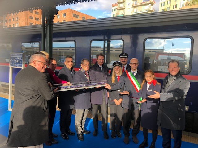 Occhi puntati sull’arrivo del primo Nightjet