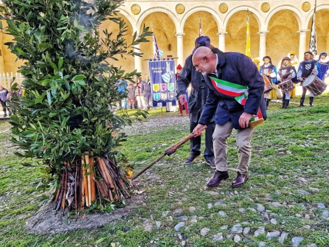 Stamattina il Confuego a Lavagna