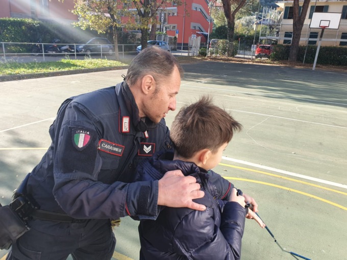 Gli studenti della Descalzo incontrano i Forestali di Santo Stefano D’Aveto