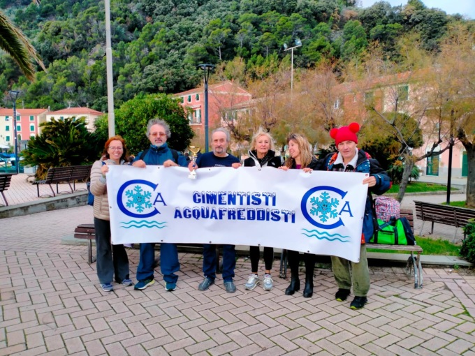 Cimento a Riva Trigoso, le prime foto