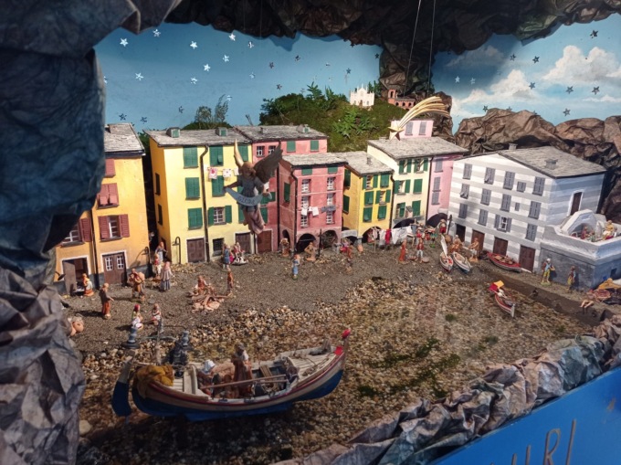 La Rapallo del passato nel presepe del Circolo Pescatori Dilettanti Rapallesi