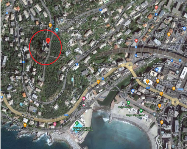 Recco, al via la costruzione di un nuovo corpo ossari nel cimitero di Megli