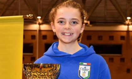 Rebecca Falcini prima classificata alla Prova Nazionale U14 Spada Ravenna