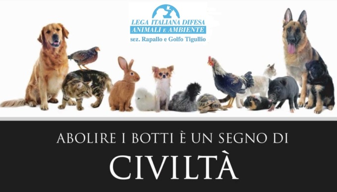 Capodanno, Leidaa Golfo Tigullio dalla parte degli animali
