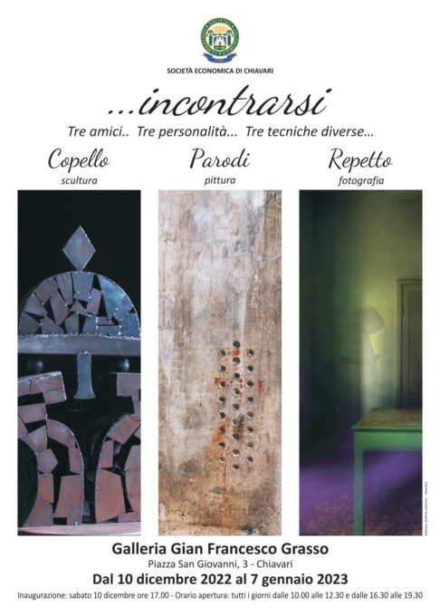 A Chiavari arriva la mostra “Incontrarsi”