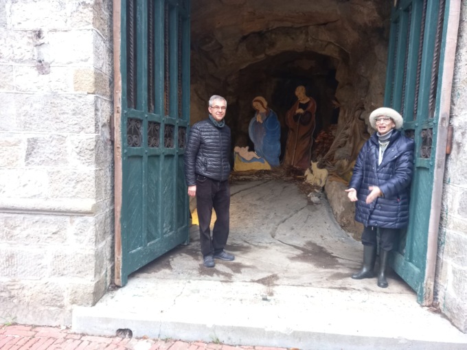 Moneglia, inaugurato il presepe al castello di Monleone