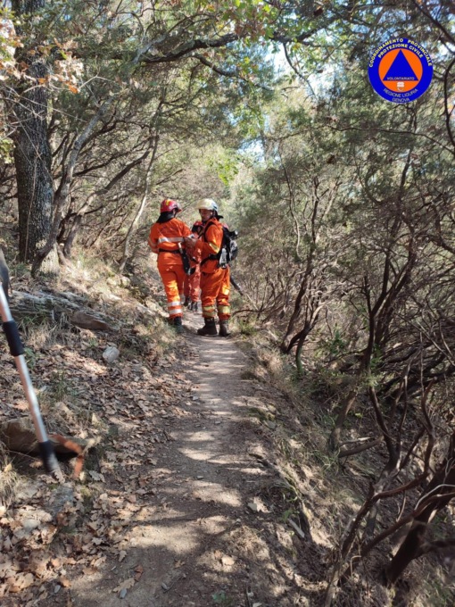Si cerca una persona dispersa sul monte di Portofino