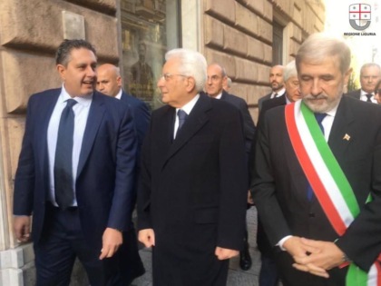 Mattarella torna in Liguria