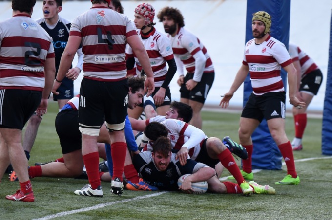 Pro Recco Rugby, contro l’ASR Milano Squali in partita per 72 minuti ma non basta