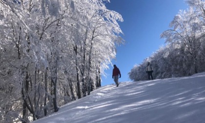 La magia della neve in Val d'Aveto: le foto