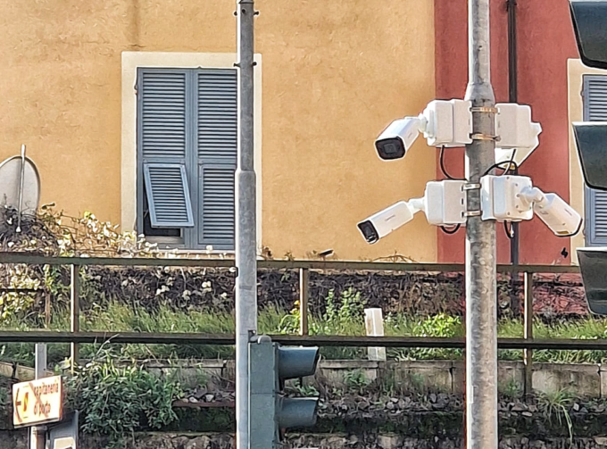 Lavagna, installate otto nuove telecamere