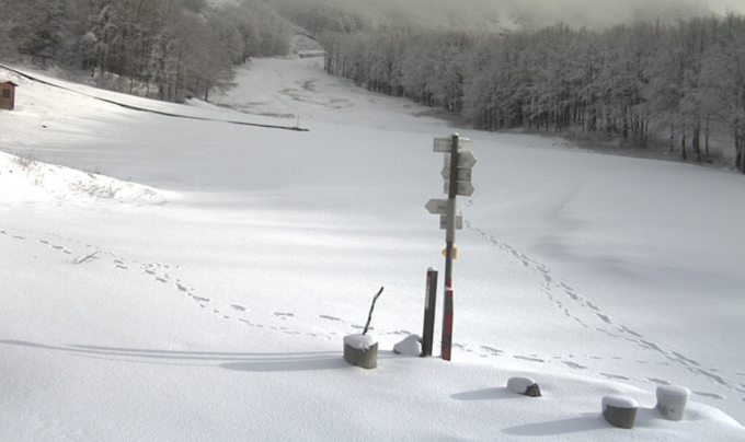 Neve in calo fino a 300 metri