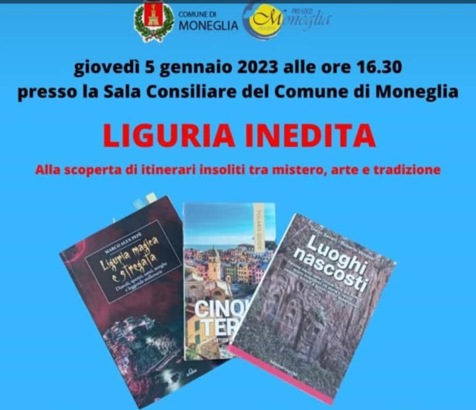 A Moneglia va in scena un incontro incentrato su una… Liguria inedita