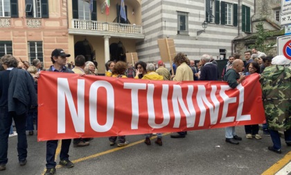 Rapallo, nuova manifestazione contro il tunnel