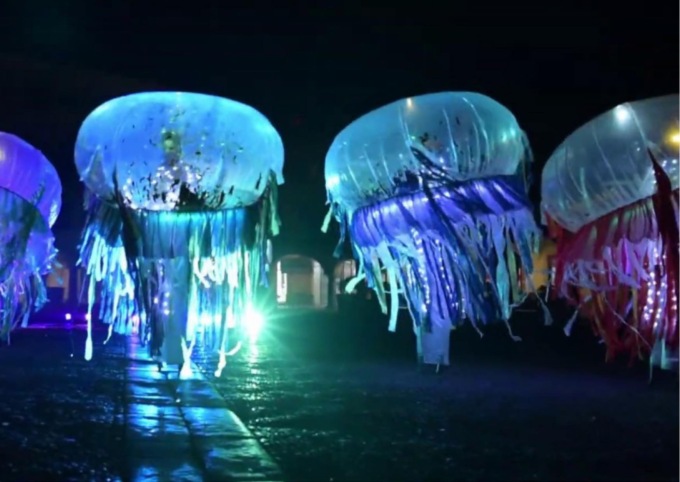 Spettacolo Meduse luminose non s’ha da fare, annullato