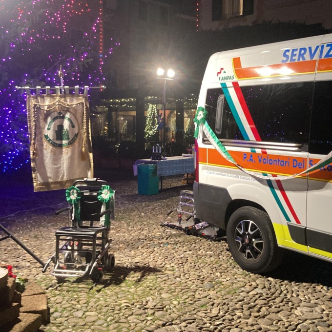 Portofino, donato un nuovo mezzo per i Volontari di Sant’Anna