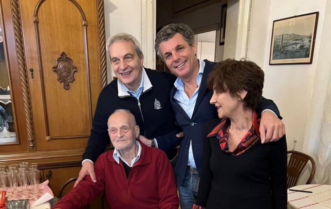 Grande festa per i 100 anni di Ernesto Olmo