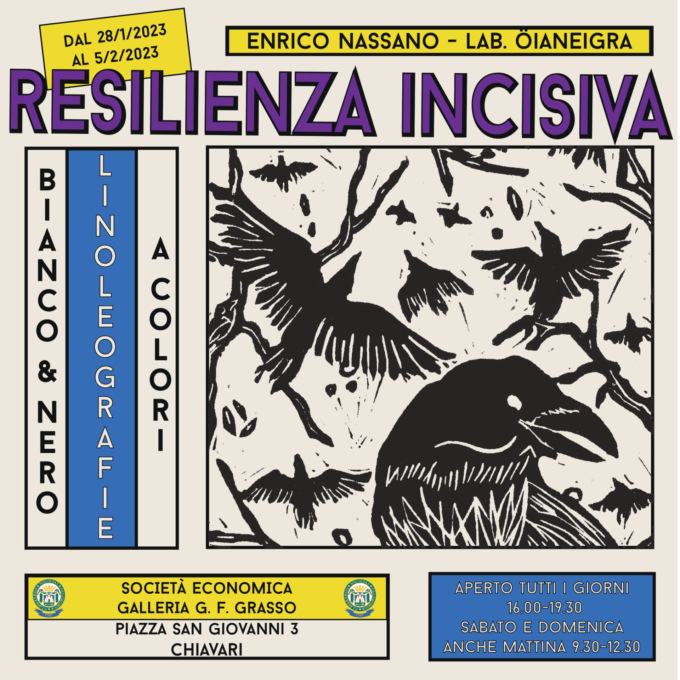 La mostra “Resilienza incisiva” alla Società Economica di Chiavari
