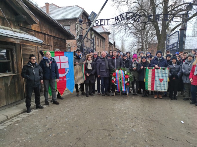 La visita di 38 studenti liguri ad Auschwitz-Birkenau