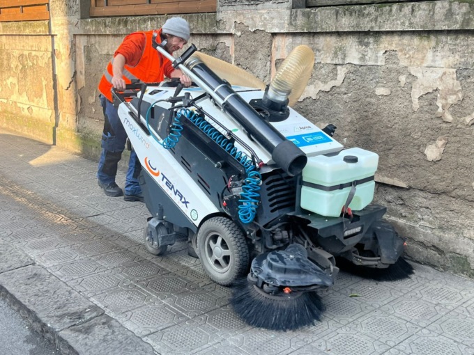 Due nuovi mezzi per pulire le strade a Chiavari