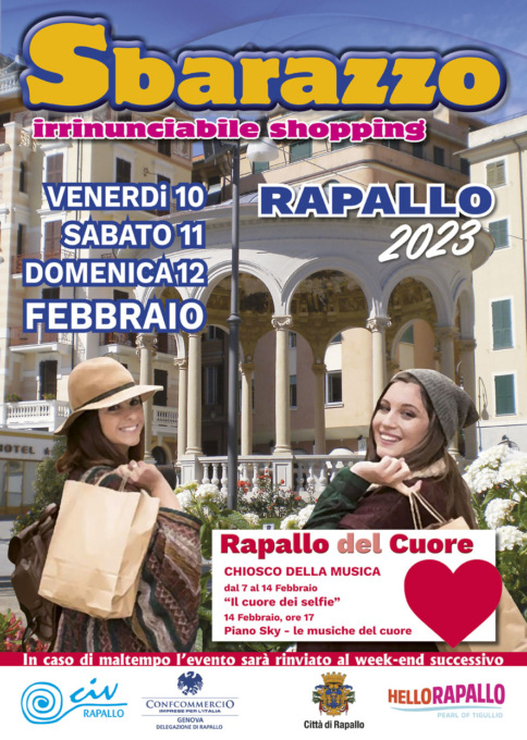 Weekend di affari a Rapallo, è tornato lo Sbarazzo