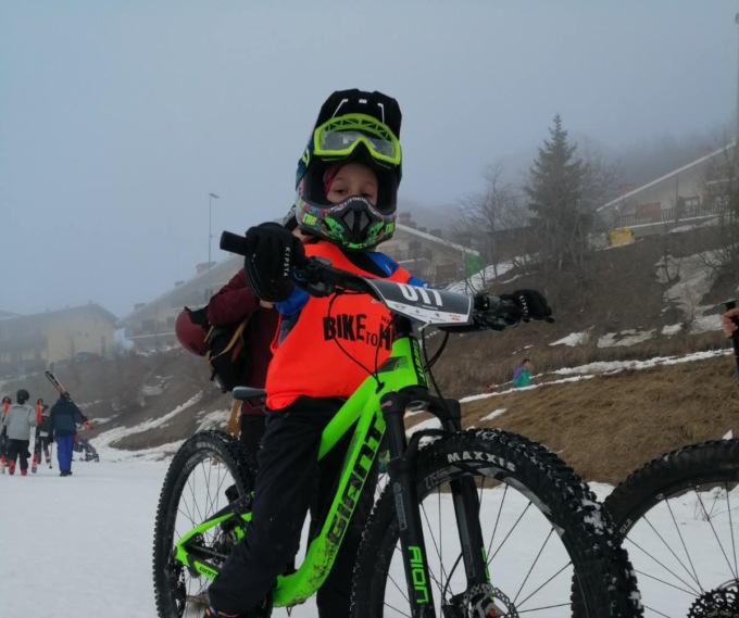 Il rapallese Thor Bonavita a soli 10 anni sul podio della “Bike to Hell”