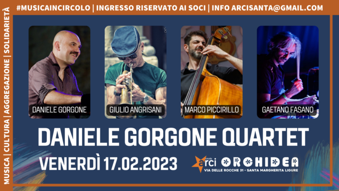 Daniele Gorgone Quartet al Circolo Arci Orchidea