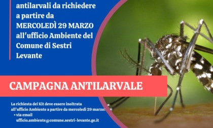 A Sestri Levante si apre la campagna antilarvale delle zanzare