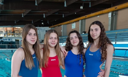 Quattro Nuotatrici del Lavagna 90 ai Campionati Italiani