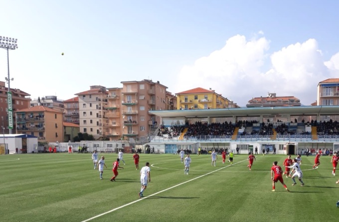 L’Entella batte il  Fiorenzuola per 3 a 1