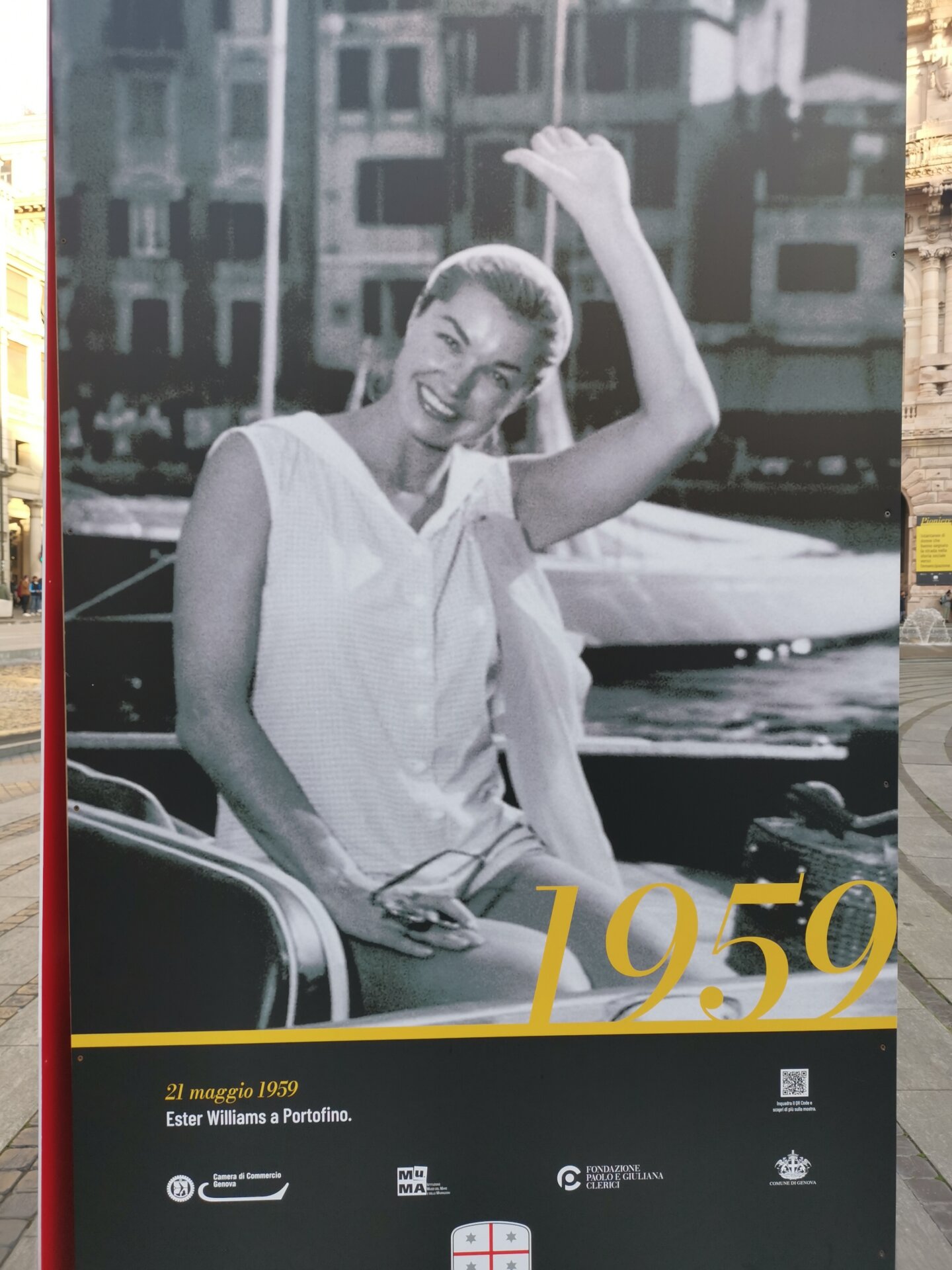 1959, Ester Williams a Portofino