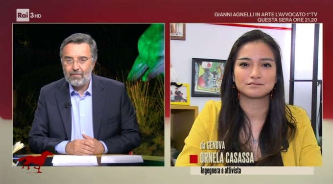 Salario minimo, alla trasmissione Rai interviene la chiavarese  Casassa
