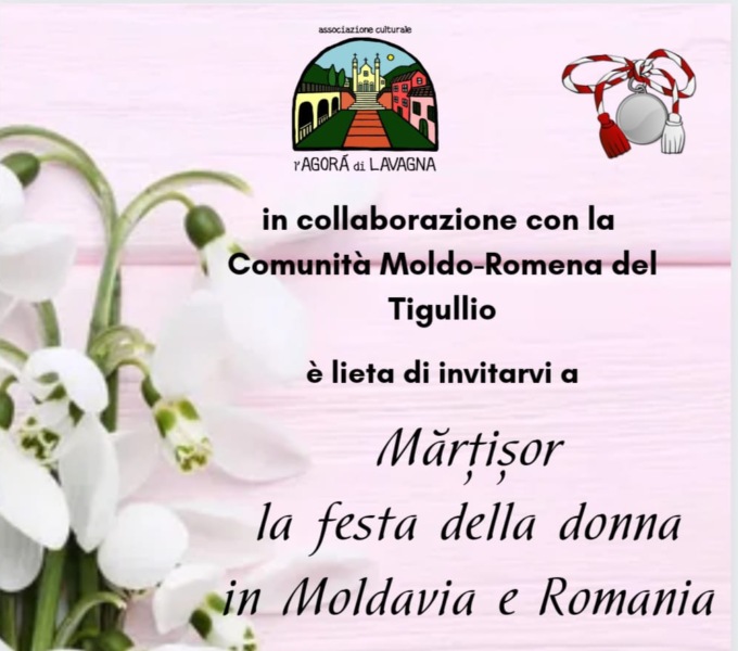 L’Agorà di Lavagna e comunità moldo-romena del Tigullio, oggi una giornata dedicata alla donna