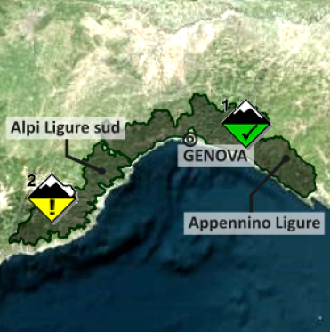 Arpal, l’aggiornamento sull’allerta valanghe